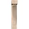 Ekena Millwork Thorton Block Smooth Bracket w/ Offset Brace, Douglas Fir, 5 1/2"W x 16"D x 28"H BKT0604X16X28THR05SDF - alternate 2